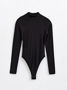 CONTE LBD 2380 Боди с центральным швом из фактурного полотна с вискозой