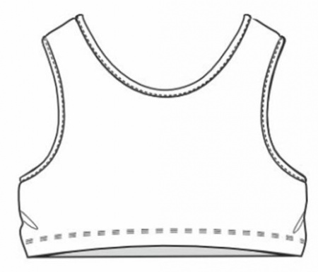 Майка-топ для девочки