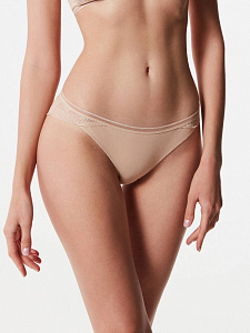 CONTE DEMURE LBR 1281 Трусы «бразилиана» из хлопка с итальянским кружевом