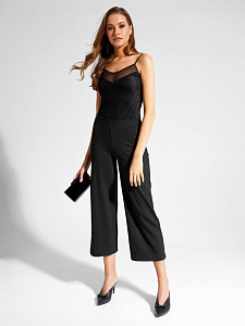 CONTE TRESOR Кюлоты с высокой посадкой с легким мерцанием люрекса