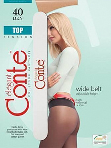 CONTE TOP 40 Колготки женские (с пилочкой для ногтей)
