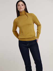 CONTE LDK 213 Укороченный джемпер с воротником-стойкой