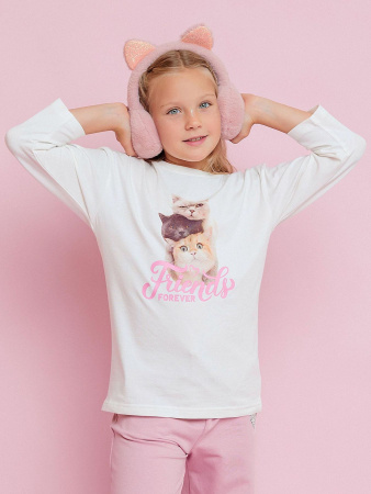 Лонгслив для девочки Лонгслив для девочки