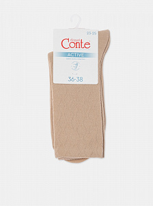 CONTE ACTIVE Носки женские хлопковые (удлиненные)