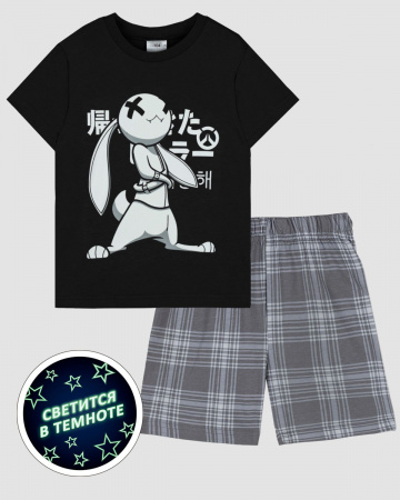 Пижама для мальчика (футболка+шорты)