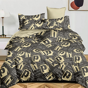 Комплект постельного белья, 2-спальное, поплин