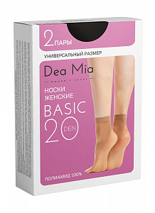Dea Mia Носки женские BASIC 20