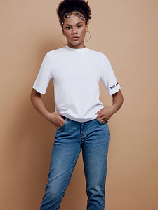 CONTE LD 1658 Oversize-футболка из хлопка «Believe»