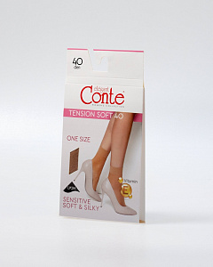 CONTE TENSION SOFT 40 (1 пара) Носки женские