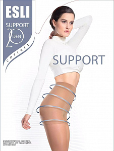 Колготки женские Support 20 nero