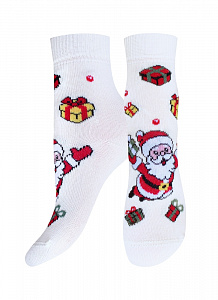 БРЕСТСКИЕ НОСКИ ДЕТСКИЕ 3079 NEW YEAR (рисунок, НГ)