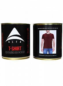ALFA Фуфайка мужская в банке 6600