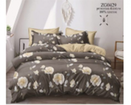 Комплект постельного белья, дуэт, поплин