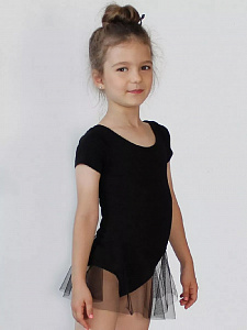 Боди трикотажное с юбкой (короткий рукав)