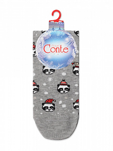 CONTE NEW YEAR Новогодние носки с люрексом «Xmas panda»