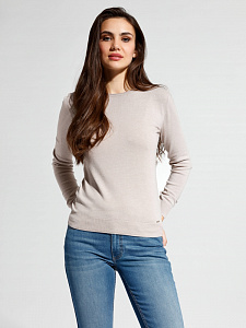 CONTE LDK 053 Вязаный джемпер из пряжи с вискозой премиального качества