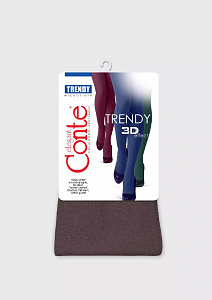 Колготки женские Trendy Melange 60 chocolate