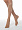 Гольфы женские Tension 40 (2 пары) natural