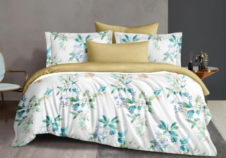 Комплект постельного белья, 1.5-спальное, сатин