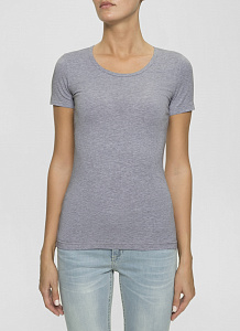 Dea Mia Фуфайка женская 5601 (с круглым вырезом, меланж)