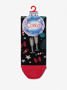 CONTE NEW YEAR (люрекс) Носки женские