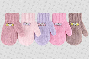Варежки для девочки