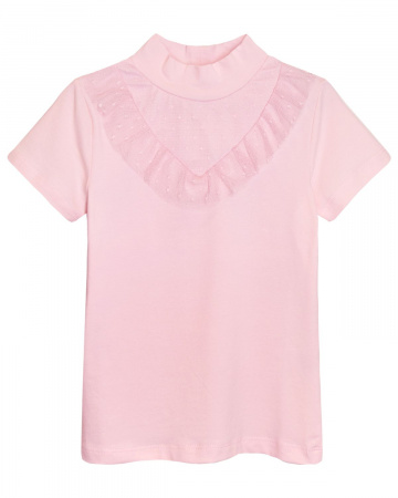 Джемпер с коротким рукавом для девочки