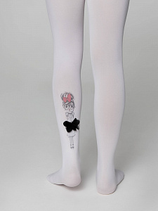 CONTE PRETTY Колготки из микрофибры с рисунком и декором 