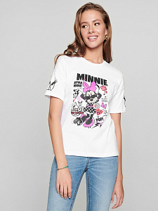 CONTE DISNEY LD 2005 Хлопковая футболка с коротким рукавом