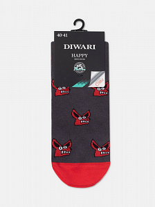 DIWARI HAPPY Хлопковые носки с рисунками