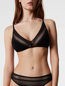 CONTE ROMANTIC STORY LBE 1262 Бюстье с треугольными чашками из кружева и хлопка