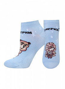 БРЕСТСКИЕ НОСКИ ЖЕНСКИЕ 1162 СМФ "Ежик в тумане" (укороченные)