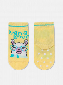 Conte-kids TIP-TOP Антискользящие носки с рисунком «Лама»