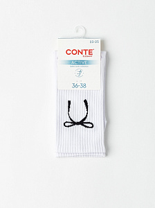 CONTE ACTIVE Удлиненные женские хлопковые носки