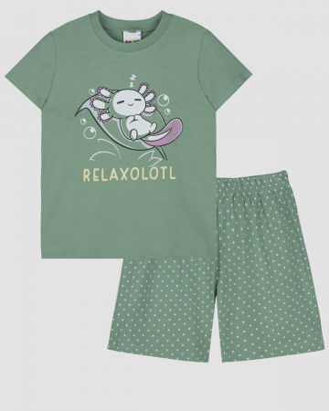 Пижама для девочки (футболка+шорты)