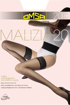 Чулки Malizia 20 caramello