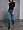 CONTE CON-636 Джинсы wide leg из eco-friendly денима