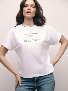 CONTE LD 1677 Футболка из хлопка «Alice in Wonderland»