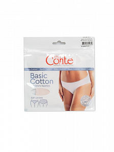 CONTE BASIC COLLECTION LB 2002 Трусы женские "слип" (zip-lock)