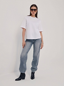 CONTE CON-614 Джинсы прямого кроя оксидной варки