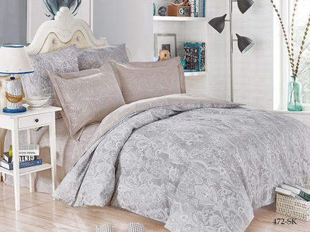 Комплект постельного белья, 2-спальное, сатин