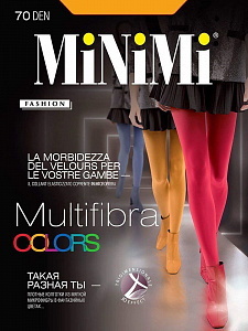Колготки женские Multifibra 70 nero