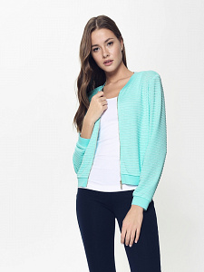 CONTE LJ 902 Ультракомфортный фактурный бомбер на молнии