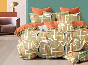 Комплект постельного белья, 2-спальное, поплин