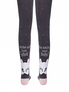 Conte-kids TIP-TOP Колготки c пушистыми рисунками "Котики"