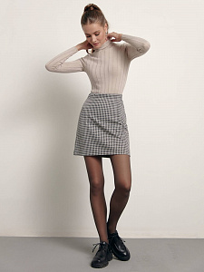 CONTE LDK 146 Джемпер в широкий рубчик из пряжи с вискозой