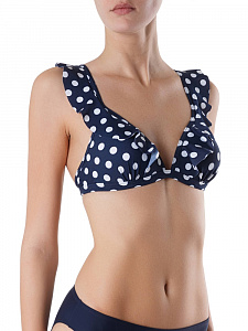 ESLI Лиф в горошек SOUTH BEACH