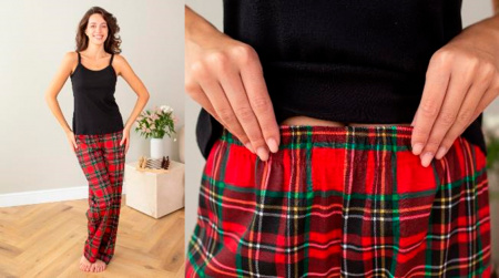 Брюки женские пижамные