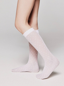 CONTE MOLLY Гольфы в "сердечки" 