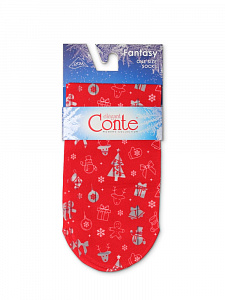 CONTE FANTASY 70 Носки с новогодними рисунками